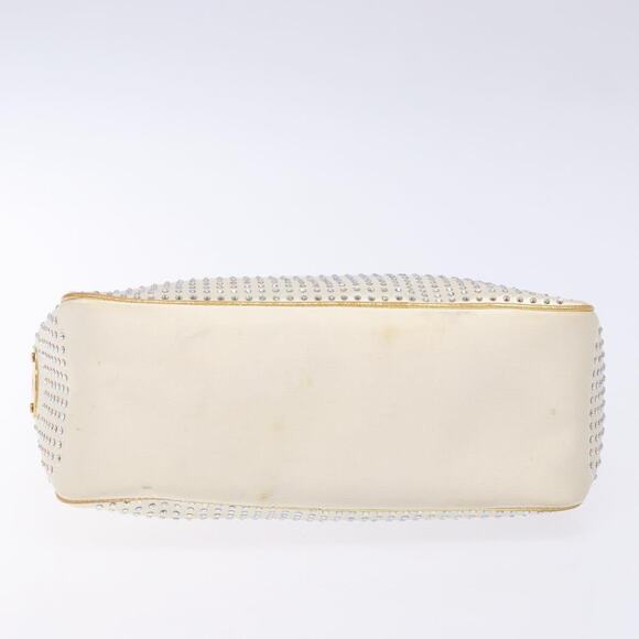 CELINE Hand Bag Leather Silver Gold - Picture 9 of 13